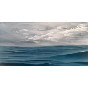 Rabia Ehsaan, Between Tide and Horizon, 20 x 24 inch, Oil On Canvas, AC-REH-003